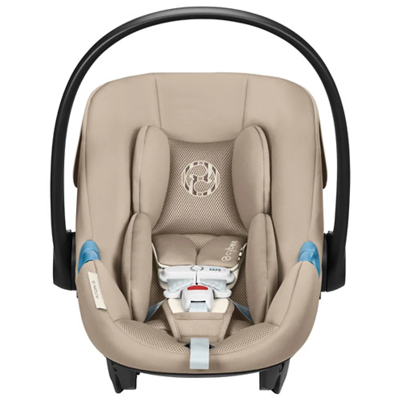 Siège d'auto pour bébé orienté vers l'arrière Aton G Swivel de Cybex - Beige amande