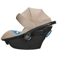Siège d'auto pour bébé orienté vers l'arrière Aton G Swivel de Cybex - Beige amande