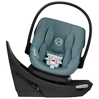 Siège d'auto pour bébé orienté vers l'arrière Aton G Swivel de Cybex - Bleu tempête
