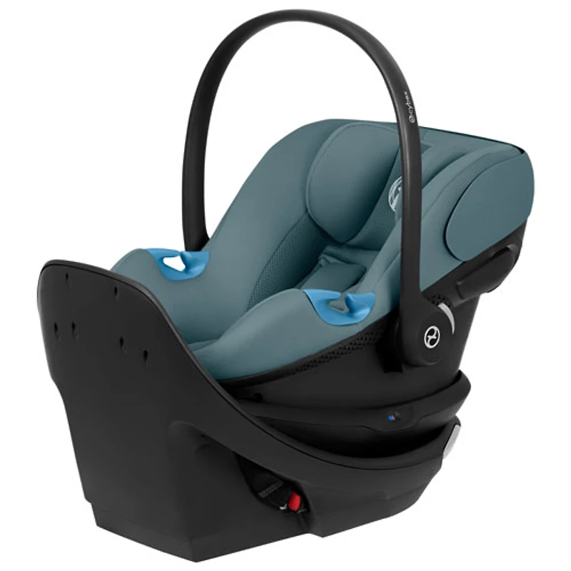 Siège d'auto pour bébé orienté vers l'arrière Aton G Swivel de Cybex - Bleu tempête