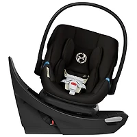 Siège d'auto pour bébé orienté vers l'arrière Aton G Swivel de Cybex - Noir lunaire