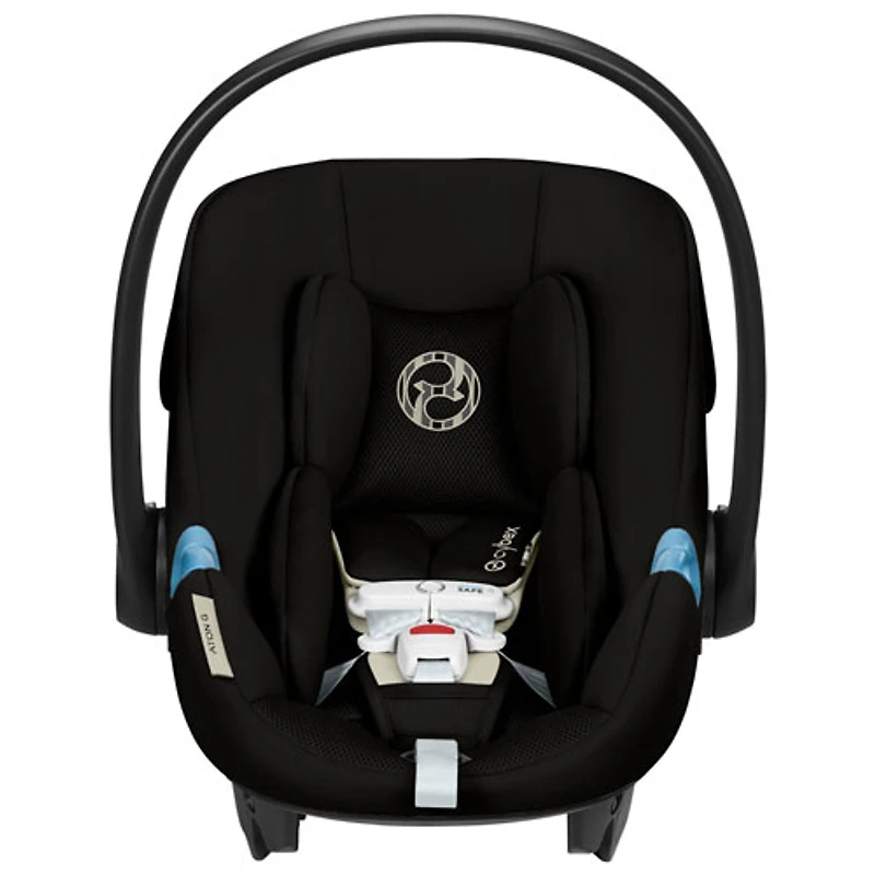 Siège d'auto pour bébé orienté vers l'arrière Aton G Swivel de Cybex - Noir lunaire