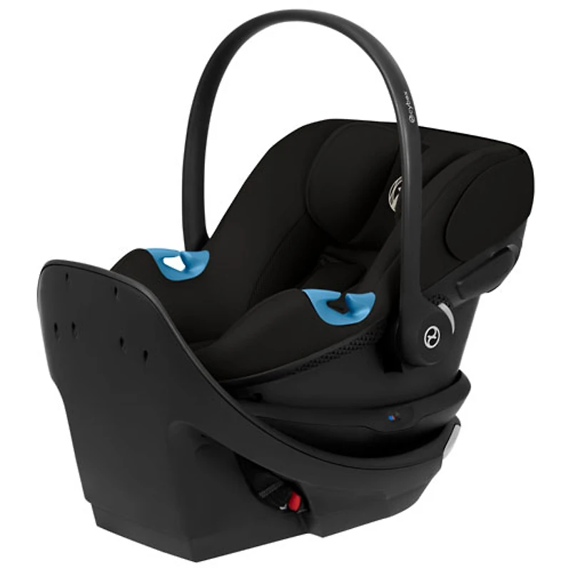 Siège d'auto pour bébé orienté vers l'arrière Aton G Swivel de Cybex - Noir lunaire