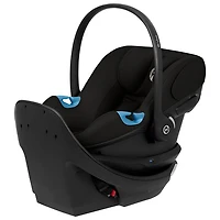 Siège d'auto pour bébé orienté vers l'arrière Aton G Swivel de Cybex - Noir lunaire