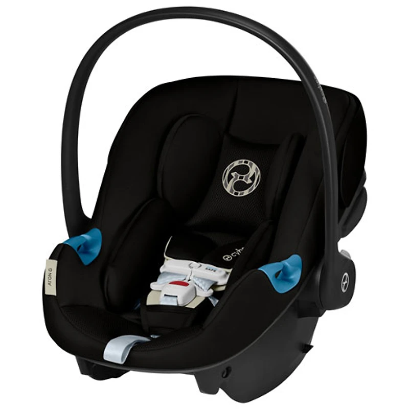 Siège d'auto pour bébé orienté vers l'arrière Aton G Swivel de Cybex - Noir lunaire