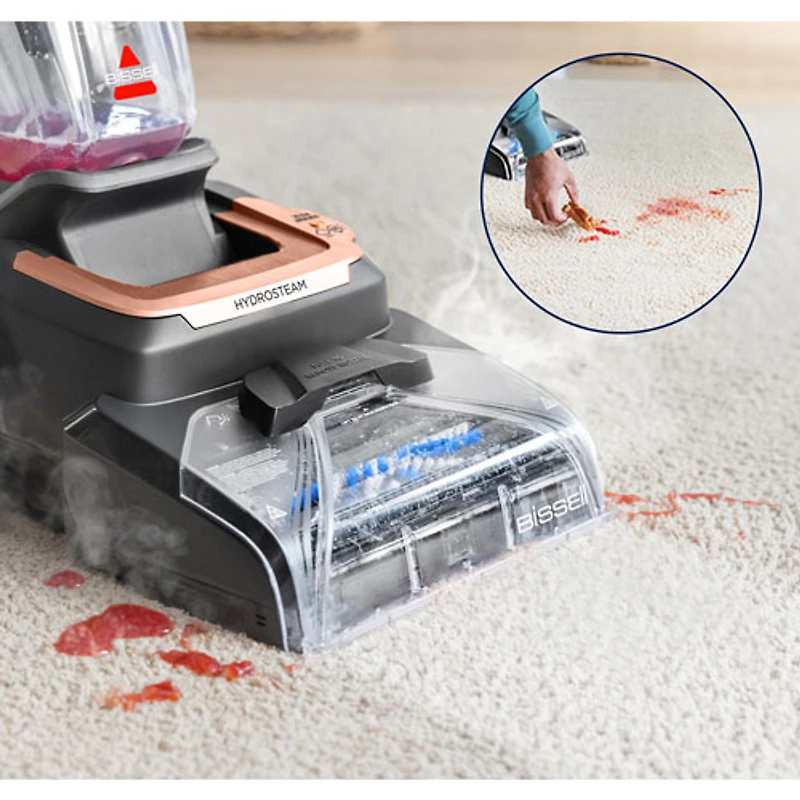 Nettoyeur en profondeur vertical Revolution HydroSteam de Bissell