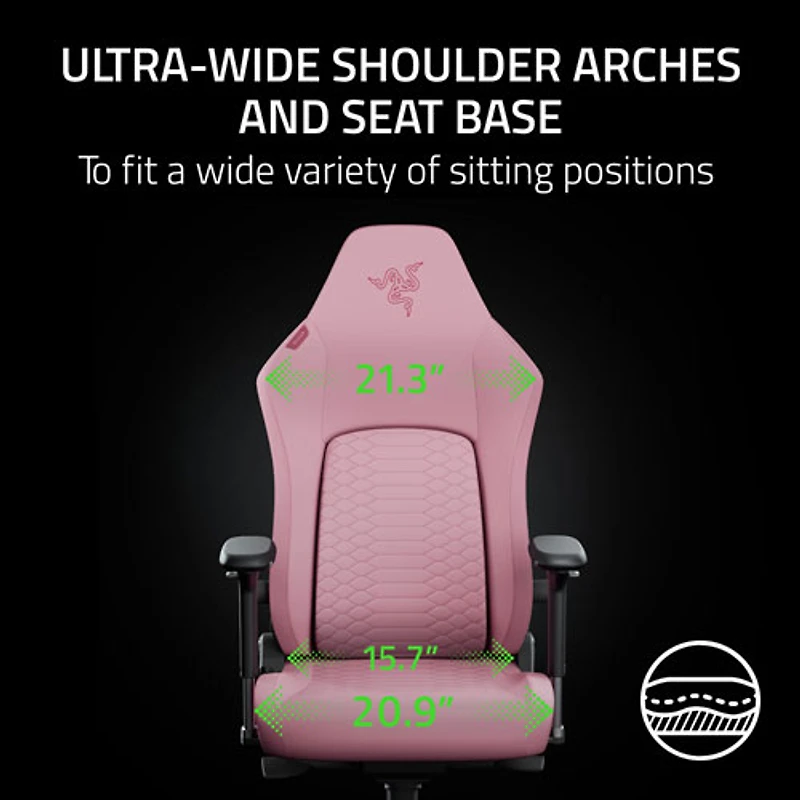 Razer Iskur V2 NewGen Ergonomic EPU Leather Gaming Chair