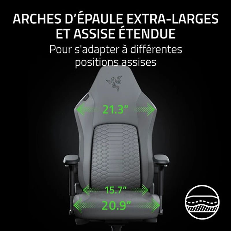 Razer Iskur V2 NewGen Ergonomic EPU Leather Gaming Chair