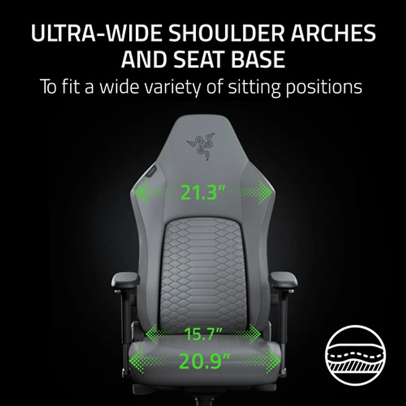 Razer Iskur V2 NewGen Ergonomic EPU Leather Gaming Chair