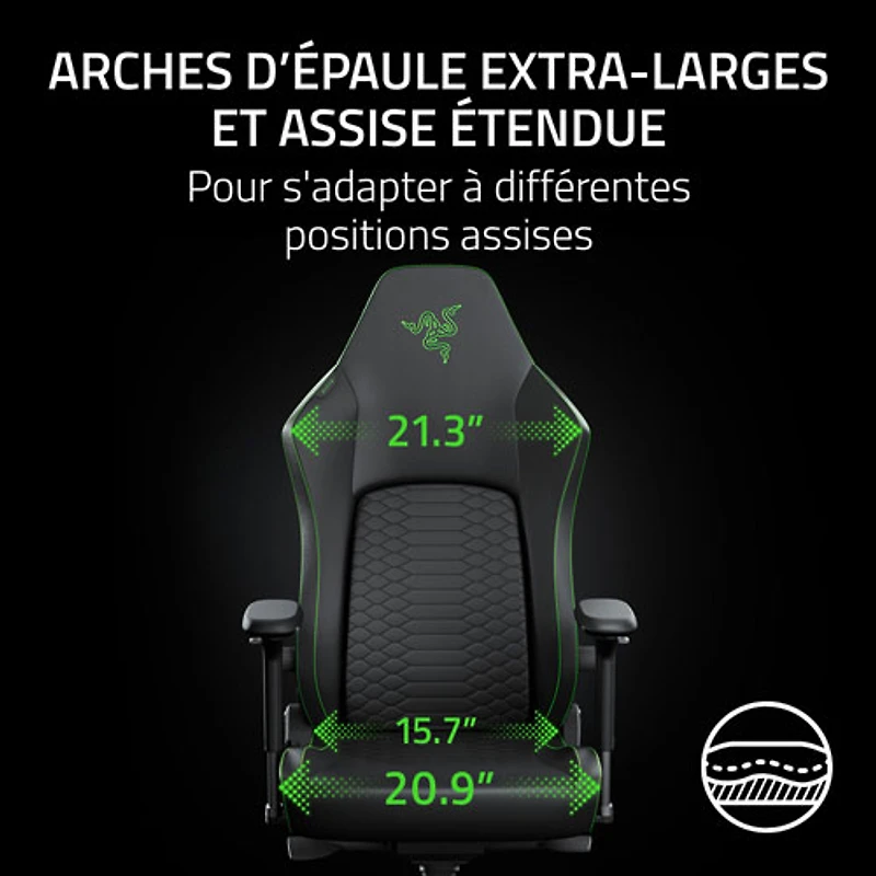 Razer Iskur V2 NewGen Ergonomic EPU Leather Gaming Chair