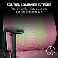 Fauteuil de jeu ergonomique en cuir EPU Iskur V2 X NewGen de Razer - Quartz