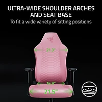 Fauteuil de jeu ergonomique en cuir EPU Iskur V2 X NewGen de Razer - Quartz