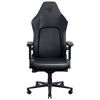 Fauteuil de jeu ergonomique en cuir EPU Iskur V2 NewGen de Razer - Noir