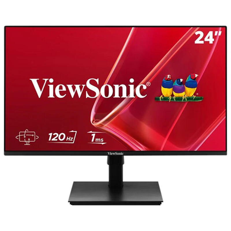ViewSonic 24" FHD 120Hz 4ms GTG IPS LED Monitor (VA2448-MHJ)