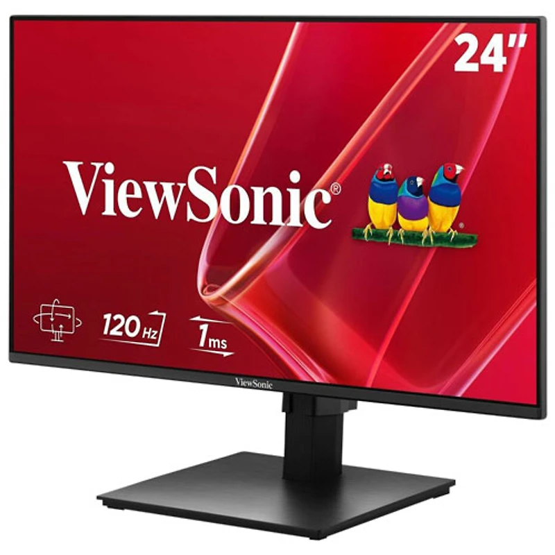 ViewSonic 24" FHD 120Hz 4ms GTG IPS LED Monitor (VA2448-MHJ)