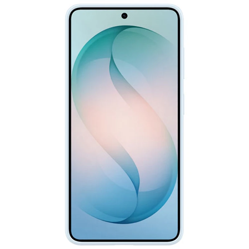 Samsung Silicone Fitted Soft Shell Case with Magnet for Galaxy S26 - Light Blue