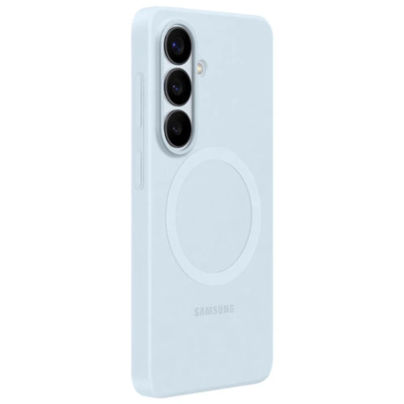 Samsung Silicone Fitted Soft Shell Case with Magnet for Galaxy S26 - Light Blue