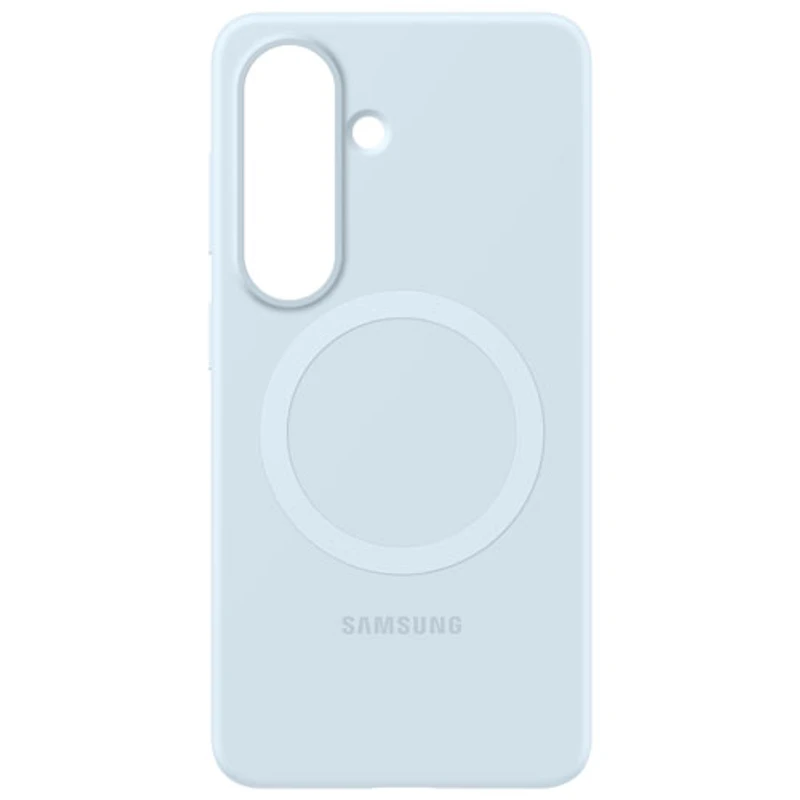 Samsung Silicone Fitted Soft Shell Case with Magnet for Galaxy S26 - Light Blue