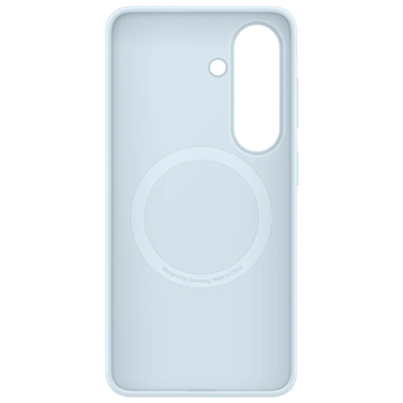 Samsung Silicone Fitted Soft Shell Case with Magnet for Galaxy S26 - Light Blue