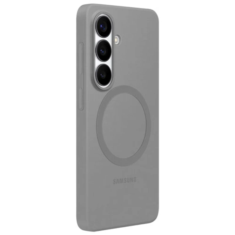 Samsung Silicone Fitted Soft Shell Case with Magnet for Galaxy S26 - Grey