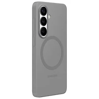Samsung Silicone Fitted Soft Shell Case with Magnet for Galaxy S26 - Grey