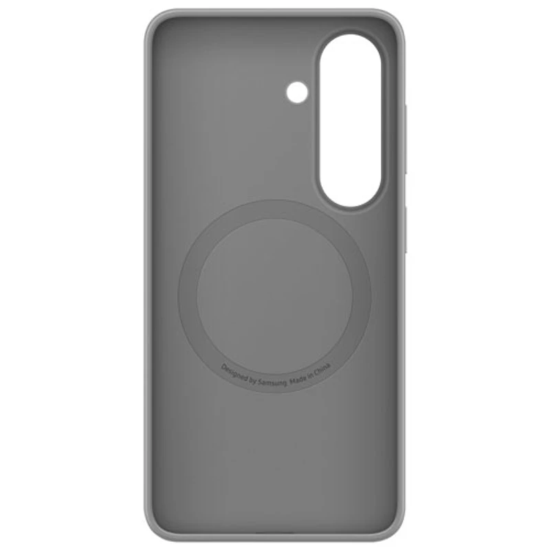 Samsung Silicone Fitted Soft Shell Case with Magnet for Galaxy S26 - Grey