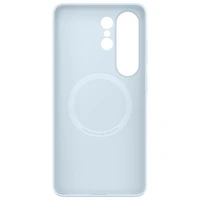 Étui souple ajusté en silicone avec aimant pour Galaxy S26 Ultra de Samsung - Bleu pâle