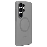 Samsung Silicone Fitted Soft Shell Case with Magnet for Galaxy S26 Ultra - Grey