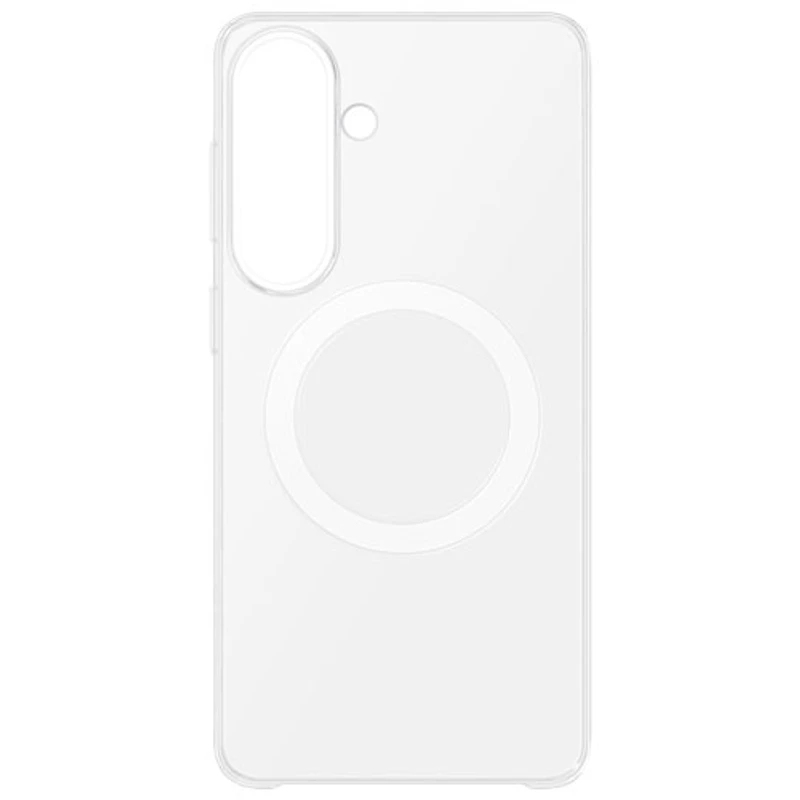 Samsung Silicone Fitted Soft Shell Case with Magnet for Galaxy S26+ (Plus) - Clear