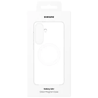 Samsung Silicone Fitted Soft Shell Case with Magnet for Galaxy S26+ (Plus) - Clear