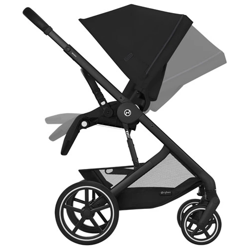 Cybex Balios S Lux Full-Size Stroller - Moon Black
