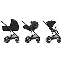 Cybex Balios S Lux Full-Size Stroller - Moon Black