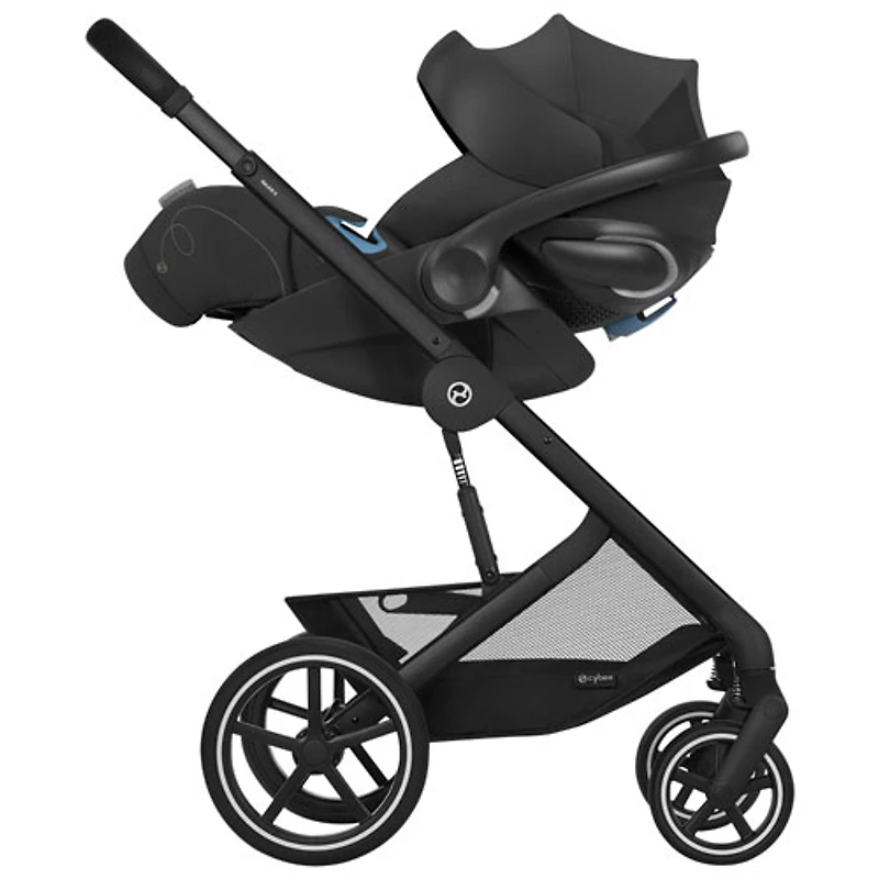 Cybex Balios S Lux Full-Size Stroller - Moon Black