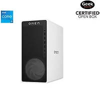 Open Box - HP OMEN 16L Gaming PC - White (Intel Core i5-14400F/16GB RAM/1TB HDD/RTX 5060)