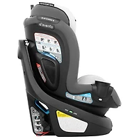 Evenflo Gold Revolve360 Slim Rotational 2-in-1 Convertible Booster Car Seat with SensorSafe - Pearl Grey