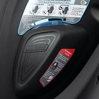 Evenflo Gold Revolve360 Slim Rotational 2-in-1 Convertible Booster Car Seat with SensorSafe - Pearl Grey