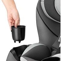 Evenflo Gold Revolve360 Slim Rotational 2-in-1 Convertible Booster Car Seat with SensorSafe - Pearl Grey