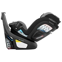 Evenflo Gold Revolve360 Slim Rotational 2-in-1 Convertible Booster Car Seat with SensorSafe - Obsidian Black
