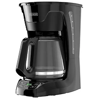 Black & Decker Drip Programmable Coffee Maker - 12-Cup - Black