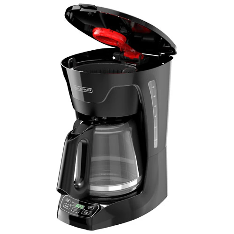 Black & Decker Drip Programmable Coffee Maker - 12-Cup - Black