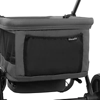 Evenflo OmniCrew 3-in1 Double Stroller Wagon - Oyster Grey