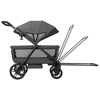 Evenflo OmniCrew 3-in1 Double Stroller Wagon - Oyster Grey