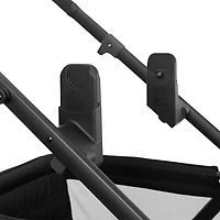 Chariot poussette double 3-en-1 Omni Crew d'Evenflo - Noir réglisse