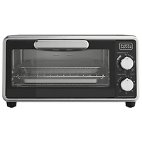 Black & Decker Crisp 'N Bake Pro 4-Slice Air Fry Toaster Oven - Black