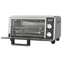 Black & Decker Crisp 'N Bake Pro 4-Slice Air Fry Toaster Oven - Black