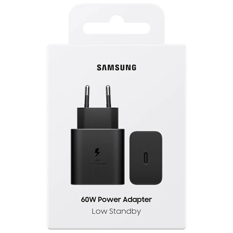 Samsung 60W USB-C Power Adapter (EP-T6010NBEGCA) - Black