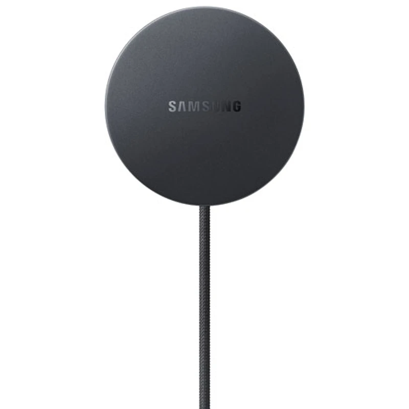 Chargeur sans fil magnétique de 25 W Qi2 de Samsung avec adaptateur d'alimentation de 45 W - Gris foncé