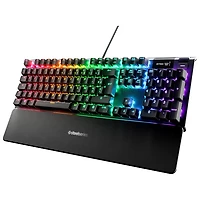 SteelSeries Apex 5 Full-Size Backlit Mechanical Tactile Ergonomic Gaming Keyboard - English