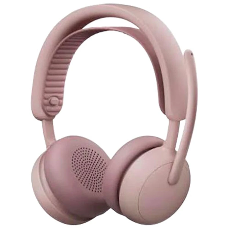 Logitech Zone Wireless 2 ES On-Ear Noise Cancelling Bluetooth Headset - Rose