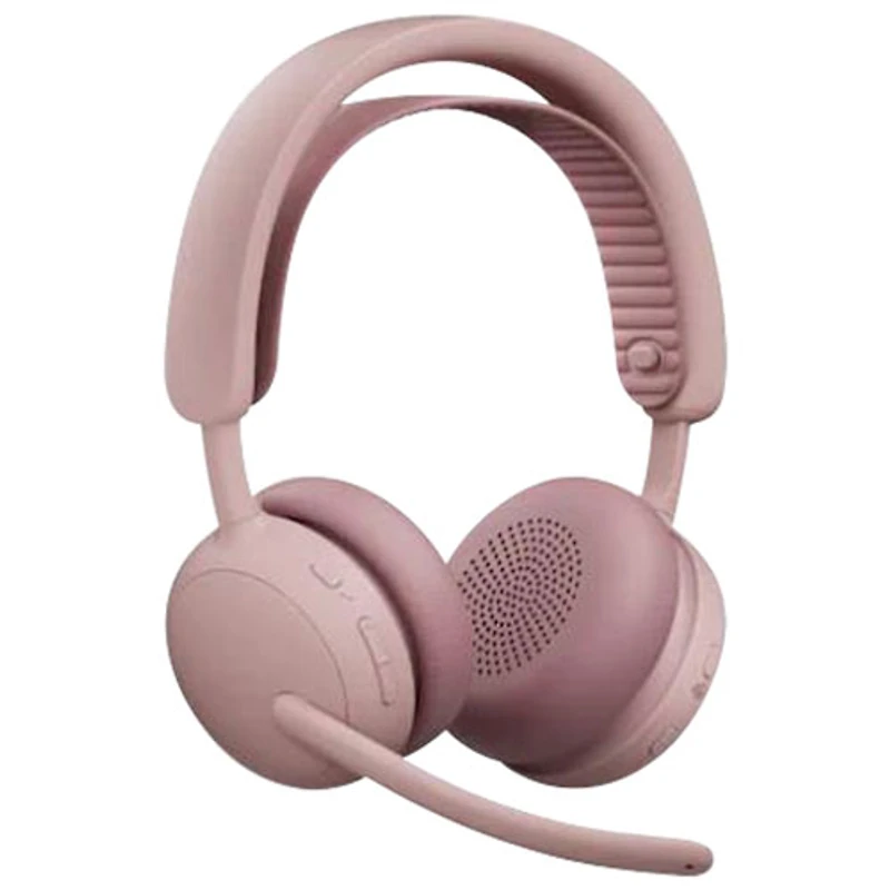 Logitech Zone Wireless 2 ES On-Ear Noise Cancelling Bluetooth Headset - Rose